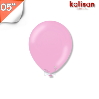 Pastel 05" Balon Kalisan Şeker Pembe (Candy Pink)