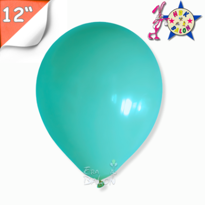 Pastel 12" Balon Hbk Açık Turkuaz