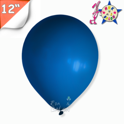 Pastel 12" Balon HBK Dark Mavi