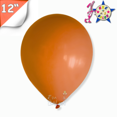 Pastel 12" Balon HBK Karamel Kahve
