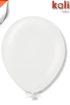 Pastel 12" Balon Kalisan Beyaz (White)