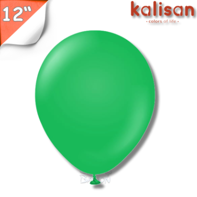 Pastel 12" Balon Kalisan Çim Yeşili (Green)