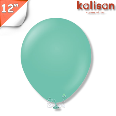 Pastel 12" Balon Kalisan Deniz Yeşili (Sea Green)
