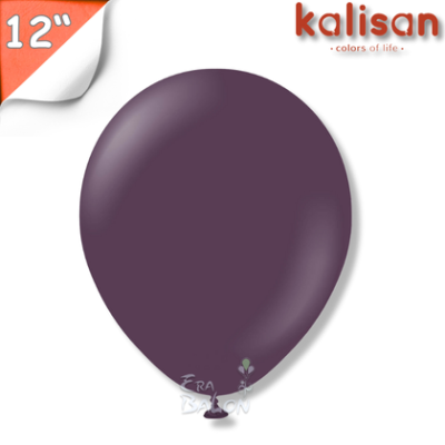 Pastel 12" Balon Kalisan Erik (Plum)