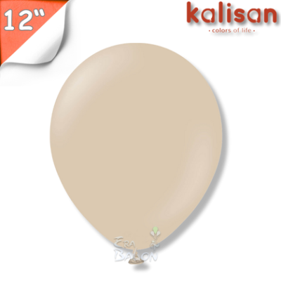 Pastel 12" Balon Kalisan Fındık Kahvesi (Hazelnut)