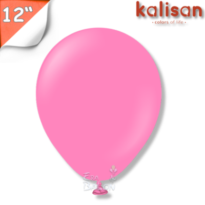 Pastel 12" Balon Kalisan Kraliçe Pembe (Queen Pink)
