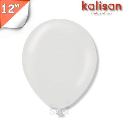 Pastel 12" Balon Kalisan Şeffaf (Transparent)