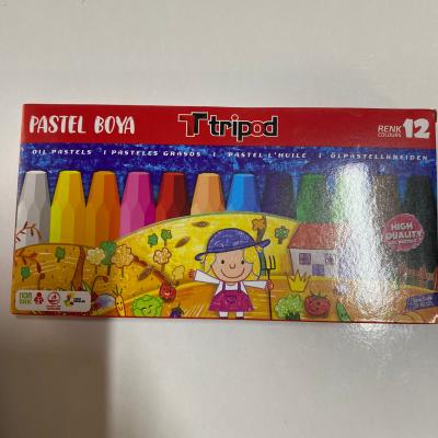 PASTEL BOYA TRİPOD 12 RENK