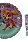PAW PİNK TABAK BARDAK 8 Lİ 