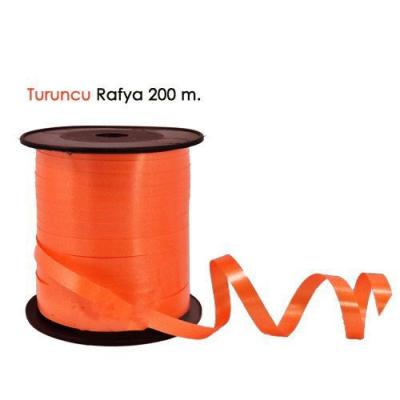 Rafya Şerit TURUNCU 8mm