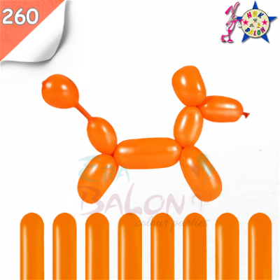 Sosis Balon 260'lık Hbk Turuncu