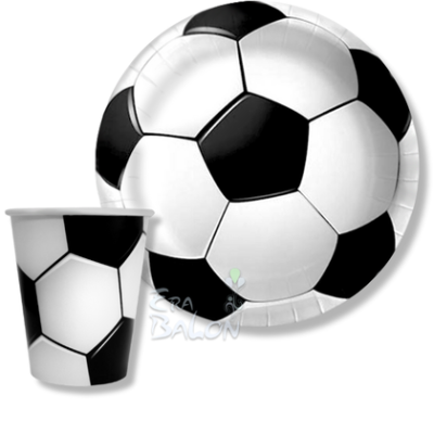 Tabak-Bardak Baskılı Futbol 8'li