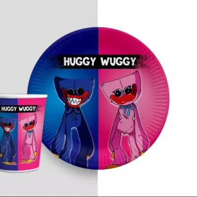 TABAK BARDAK HUGGY WUGGY 8 Lİ