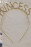 Taşlı Taç Prıncess Gold