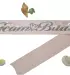 Team Bride Kuşak Pembe Gümüş