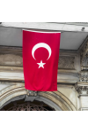 TÜRK BAYRAĞI  500X750 APLİKE RAŞEL