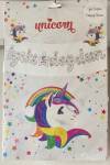 Unicorn İyi Ki Doğdun Kaligrafi Banner